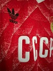 Vintage Soviet Union Football Shirt 1988 Adidas Home Russia Cccp Ussr Jersey L