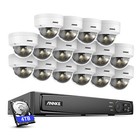 Annke 16ch Nvr 12mp Poe Ai Color Night Security Ip Camera System Human Detection