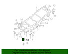 Genuine Nissan Body Mount Cushion 95510-zp50b