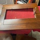 Kenmore Wood Table Top Cover Sewing Machine Cabinet Part Mid Century      C