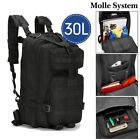 30l Military Molle Tactical Backpack Rucksack Camping Hiking Bag Outdoor Travel