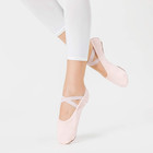 Canvas Ballet Shoes Toddler Girls No-tie Split Sole Ballet Slippers   Lightweigh