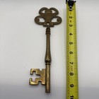 Vintage Brass Skeleton Key Wall Decor Oversized 10   