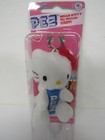 Set Of 2 Pez Sanrio Hello Kitty Plush Keychains Pink And Blue Mip Free Shipping