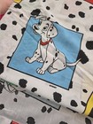 Vintage Disney 101 Dalmatians Colorful Twin Flat Sheet Only