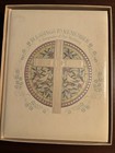 2 Vintage Hallmark Keepsake Wedding Albums Silver 25th Anniversary   Blessing