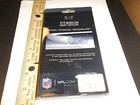 Pittsburgh Steelers Twisted Titanium Football Necklace 18  Adult Sz Black Gold