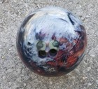 Columbia 300 Wd Bowling Ball 12 10 Lbs Usa Galaxy Marble Swirl Glitter Euc