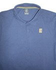 Nike Court Heritage Men   s Navy Blue Polo Tennis Shirt Size Medium  20x27 