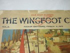 1919 Very Rare Wingfoot Clan Goodyear Rubber Tires Magazine Newsletter 