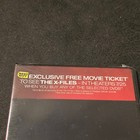 The X-files I Want To Believe 2008 Unused Movie Ticket Promo New Sealed Best Buy