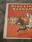 Vintage Ringling Bros    Barnum   Bailey Combined Shows Circus Poster 17 x24 5 