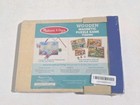 Magnetic Fishing Puzzle Game 10 Wooden Pieces - Ripped Package 