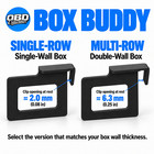 Box Buddy Clip-on Card Box Dividers Vertical Horizontal Multi-row Bcw Storage