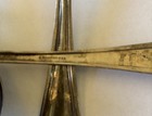 Vintage Rogers Silver Plated Set Of 6 Soup Spoons 