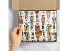 Traditional Nutcracker Design Tissue Paper Sheets Choose Size   Package Amount