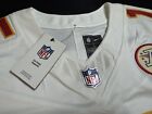 Large Patrick Mahomes  15 Vapor Fuse Jersey White Kansas City Chiefs Authentic