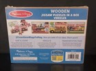 Melissa   Doug 4 In 1 Wooden Jigsaw Puzzles In A Box Vehicles 3   Fire Truck