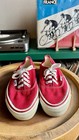 Original 1980s Vintage Made In Usa Vans Authentic  Size Us  Women   s 5 5