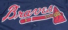 Vintage Atlanta Braves Majestic Baseball Jersey - Men Size Medium
