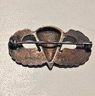 Wwii U s  Paratroopers Jump Wing Sterling Silver Parachutist Badge  norsid   