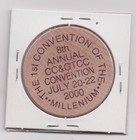 Cca Issued Wooden Nickel 8th Convention 2000