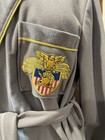 Usma West Point Cadet Army Military Grey Bathrobe With Emblem Patch Small