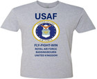 Raf Bentwaters  United Kingdom shirt W emblem usaf Officially Licensed