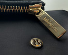 Lululemon Key Bag Wallet Buckle Bag Dual Pouch Wristlet  black   gold 