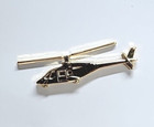 Bell 222 Helicopter Helicopter Lapel Hat Pin Medic Nurse Emt Gold Tone New