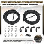 An6 Power Steering Pump Hose Fitting Kit Return To Reservoir Hose Kit For Pump 