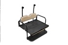 Club Car Precedent  Tempo Rear Seat Kit With Rear Flip Seat  04-25  beige Seats 