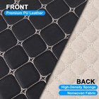 Pebble Grain Quilted Faux Leather 6mm Foam Backed Auto Upholstery 63  Wide