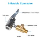 10pcs Universal Tire Valve Extension Kit W  Hose   Angles Stem Extender Car Bike