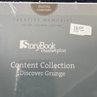 Story Book Creator Plus  Digital Embellishment Kit -discover Grunge  Cd