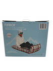 Funboy Plaid Toboggan Luxury Inflatable Snow Sled