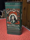 Rare Old Antique Reginella Olio Di Oliva Olive Oil Tin Unopened Can Brooklyn Ny