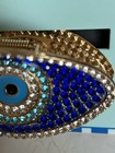 Piper K Metal Evil Eye Claw Hair Clip Large 4    Long New