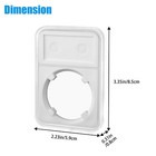Coin Storage Box Plastic Case Pcgs Ngc 38mm Holder Slab Ike Peace Silver  Dollar