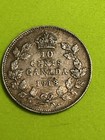 1918 Canadian Sterling Silver 10 Cent Dime King George V  Ag  Trending At  20