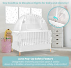 Premium Pop Up Crib Tent  Prevent Falls And Mosquito Bites  Safety Net Canopy