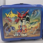 Vintage 1984 Voltron Defenders Of The Universe Aladdin Plastic Lunchbox Thermos