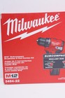 Milwaukee 3494-22 Subcompact Drill And Impact Driver Combo Kit W 2 Batteries New