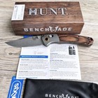 - Classic Mini Stabilized Wood   New 15085-2   S30v Benchmade Folding Knife -