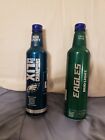 2 Bud Light Philadelphia Eagles Limited Edition Green Aluminum Bottle Super Bowl