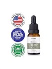Usa Made Premium Hemp Seed Oil Drops Pain Relief  Stress  Anxiety  Sleep  1000mg