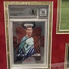 Panini 2018 Prizm World Cup  154 Cristiano Ronaldo Beckett 10 Autograph   Frame