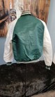 Vintage 80s 90s The Warm Up Varsity Jacket Small New W Tags Made In Usa Green   