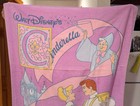 Vintage Walt Disney Franco Cinderella 29 X 56  Terry Beach Towel Very Nice 