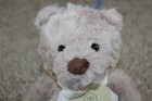 Snug Teddy Bear Plush Brown Stuffed Animal Toy 11  Soft Lovey Baby White Bow Nwt